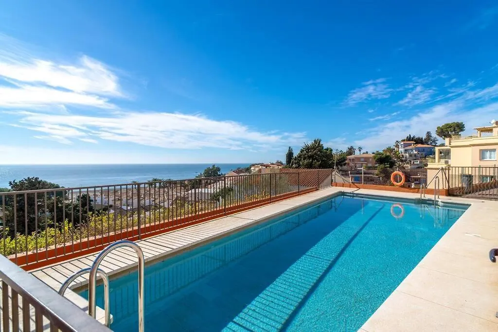 Vila Adosado Con Vistas Al Mar Desde La Piscina Con Bbq Velez Malaga Prázdninový dům