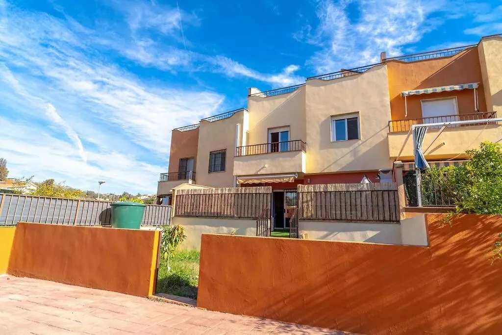 Adosado Con Vistas Al Mar Desde La Piscina Con Bbq Villa Velez Malaga